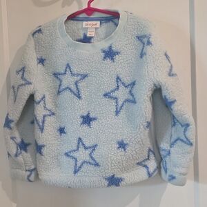 Cat & Jack Light Blue Star Sweatshirt